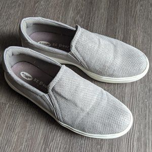 Dr Scholl's Grey Slip On Sneaker